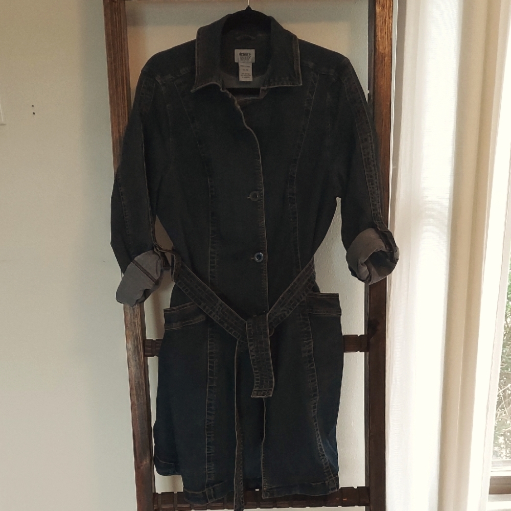 Monroe & Main Dark Denim Jean Jacket
